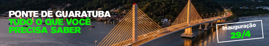 Banner ponte de Guaratuba