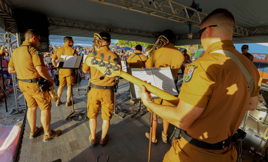 Eles estão de volta: Banda da PM vai abrir grandes shows do Verão Maior Paraná